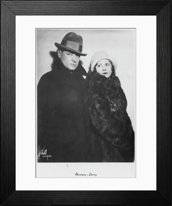 Framed Print : The dancing team of Christiane and Duroy, 1920s Framed Print : The dancing team of Christiane and Duroy, 1920s