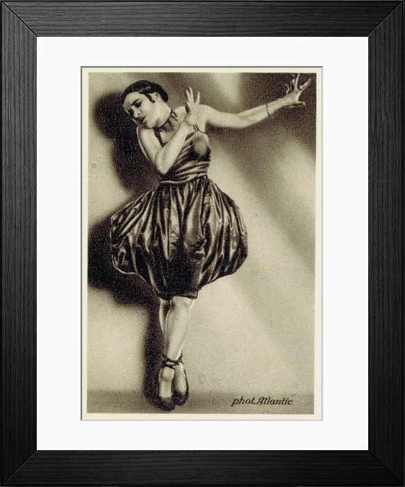 Framed Print : The dancer Velenska Gert, Berlin, 1920s Framed Print : The dancer Velenska Gert, Berlin, 1920s
