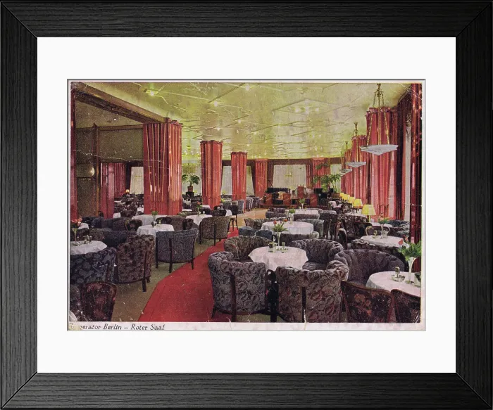 Framed Print : The interior of the Kaffehaus Imperator, Berlin Framed Print : The interior of the Kaffehaus Imperator, Berlin
