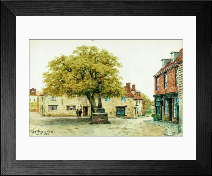 Framed Print : Old Market Cross, Alfriston, Sussex