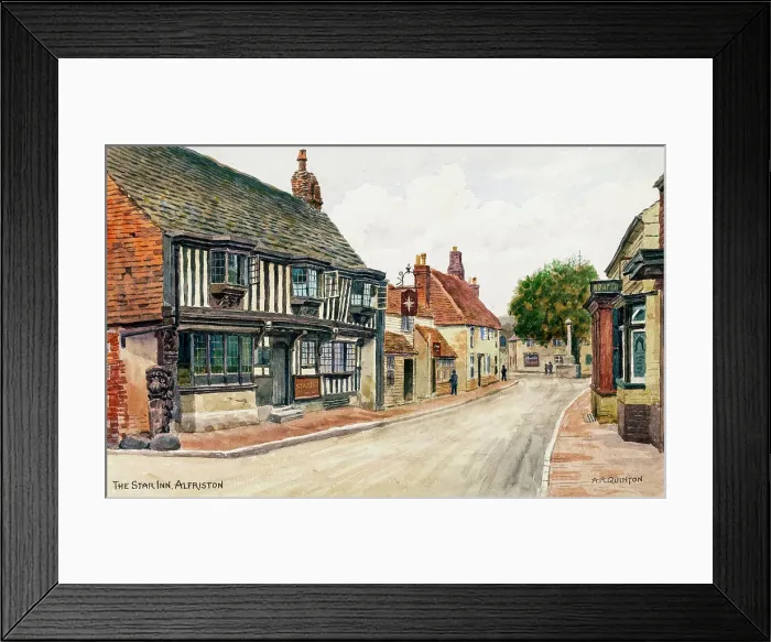 Framed Print : The Star Inn, Alfriston, Sussex Framed Print : The Star Inn, Alfriston, Sussex