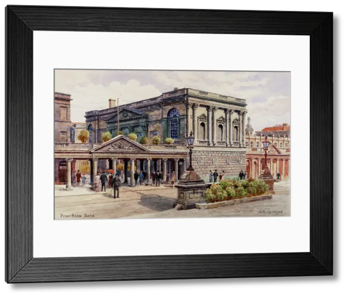 Framed Print : Pump Room, Bath, Somerset Framed Print : Pump Room, Bath, Somerset
