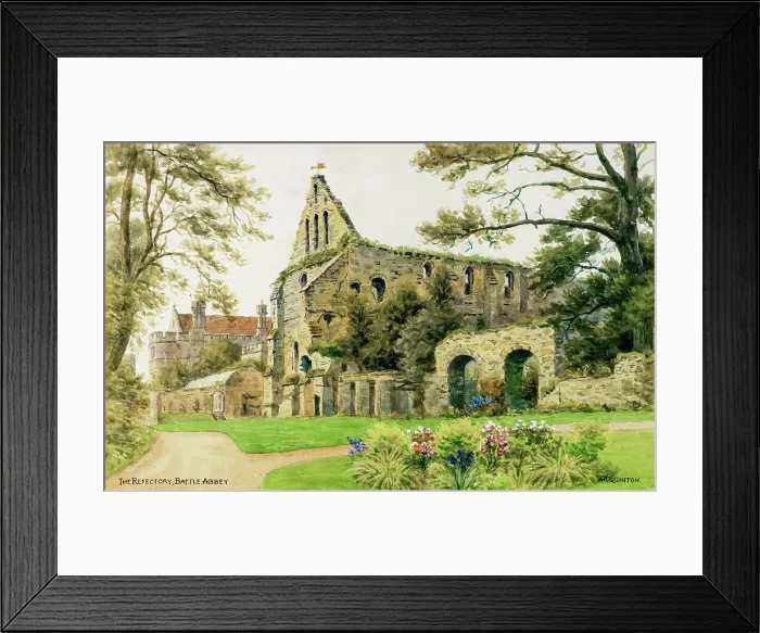 Framed Print : The Refectory, Battle Abbey, Battle, East Sussex Framed Print : The Refectory, Battle Abbey, Battle, East Sussex