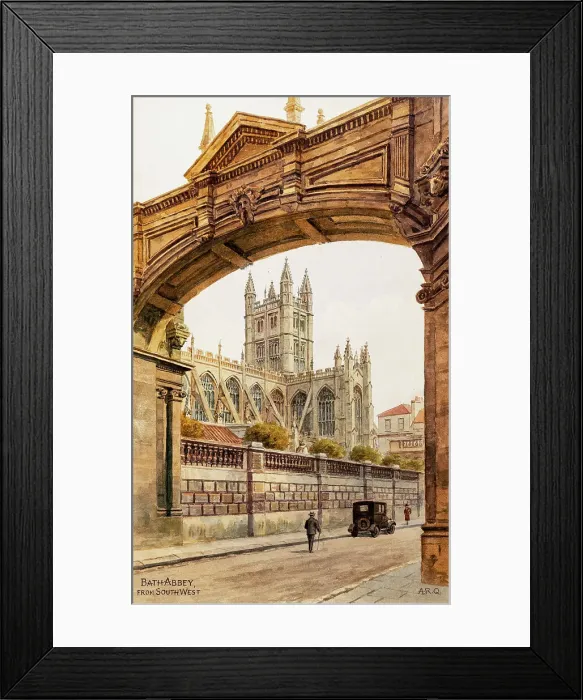 Framed Print : Bath Abbey, Bath, Somerset Framed Print : Bath Abbey, Bath, Somerset