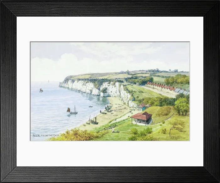 Framed Print : Beer, East Devon Framed Print : Beer, East Devon