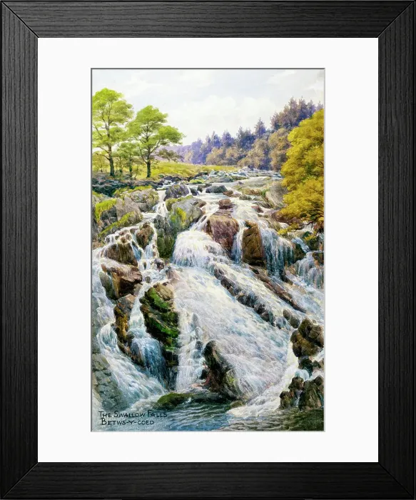 Framed Print : Swallow Falls, Betws y Coed, Conwy, Wales Framed Print : Swallow Falls, Betws y Coed, Conwy, Wales