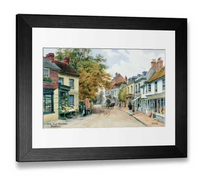 Framed Print : The Old Village, Bexhill on Sea, East Sussex Framed Print : The Old Village, Bexhill on Sea, East Sussex