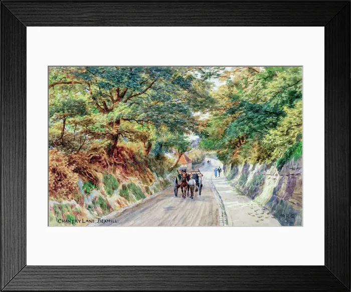 Framed Print : Chantry Lane, Bexhill on Sea, East Sussex Framed Print : Chantry Lane, Bexhill on Sea, East Sussex