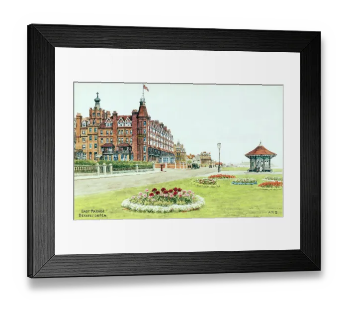 Framed Print : East Parade, Bexhill on Sea, East Sussex Framed Print : East Parade, Bexhill on Sea, East Sussex