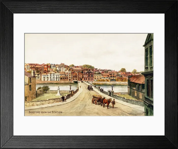 Framed Print : Bideford, North Devon Framed Print : Bideford, North Devon