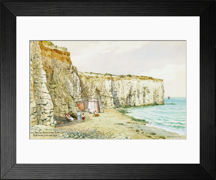 Framed Print : Beach, Beresford Gap, Birchington on Sea, Kent Framed Print : Beach, Beresford Gap, Birchington on Sea, Kent