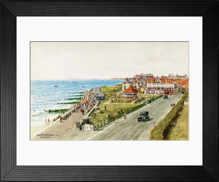 Framed Print : The Promenade, West, Bognor Regis, Sussex Framed Print : The Promenade, West, Bognor Regis, Sussex