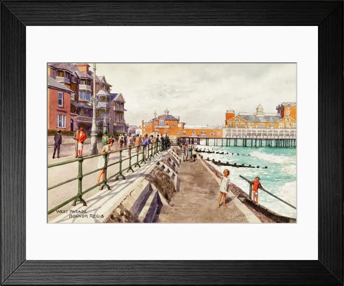 Framed Print : West Parade, Bognor Regis, Sussex Framed Print : West Parade, Bognor Regis, Sussex
