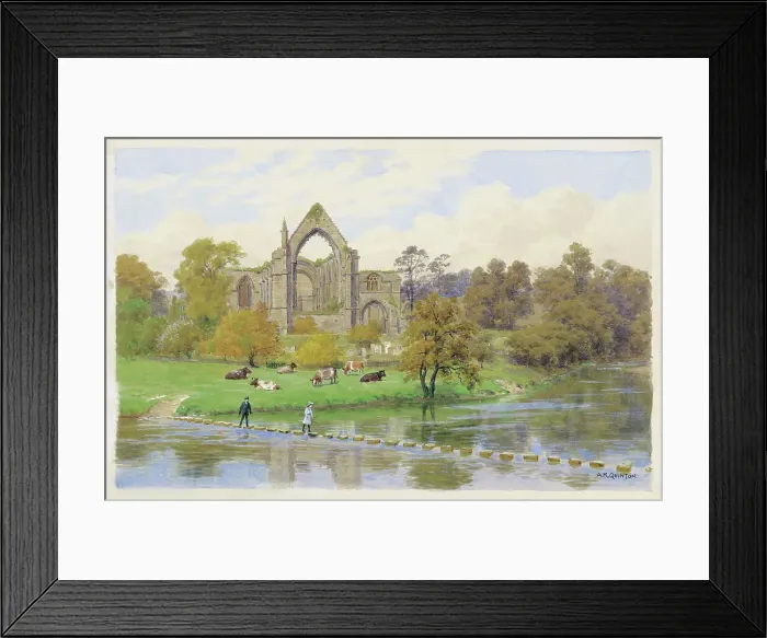 Framed Print : Bolton Abbey, Wharfedale, North Yorkshire Framed Print : Bolton Abbey, Wharfedale, North Yorkshire