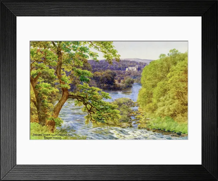 Framed Print : Barden Tower, Bolton Woods, North Yorkshire Framed Print : Barden Tower, Bolton Woods, North Yorkshire