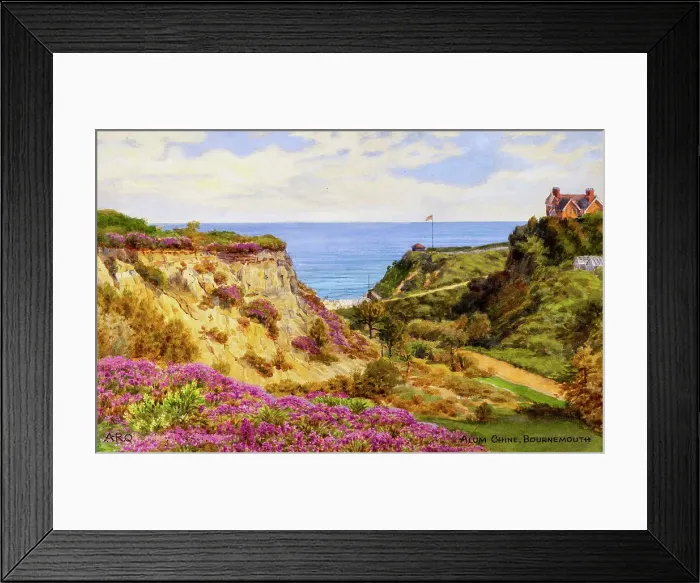 Framed Print : Alum Chine, Bournemouth, Dorset Framed Print : Alum Chine, Bournemouth, Dorset
