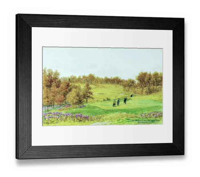 Framed Print : Golf Links, Meyrick Park, Bournemouth, Dorset Framed Print : Golf Links, Meyrick Park, Bournemouth, Dorset