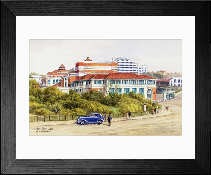 Framed Print : New Pavilion, Bournemouth, Dorset Framed Print : New Pavilion, Bournemouth, Dorset