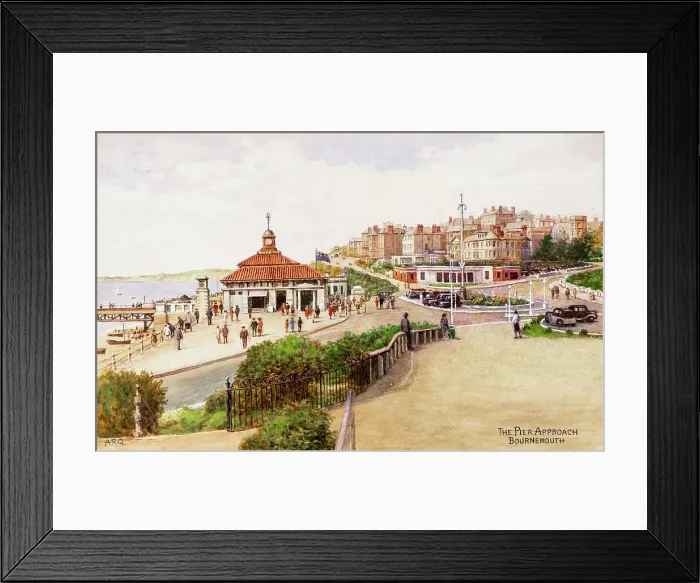 Framed Print : Pier Approach, Bournemouth, Dorset