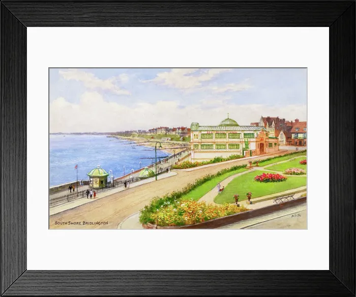 Framed Print : South Shore, Bridlington, North Yorkshire Framed Print : South Shore, Bridlington, North Yorkshire