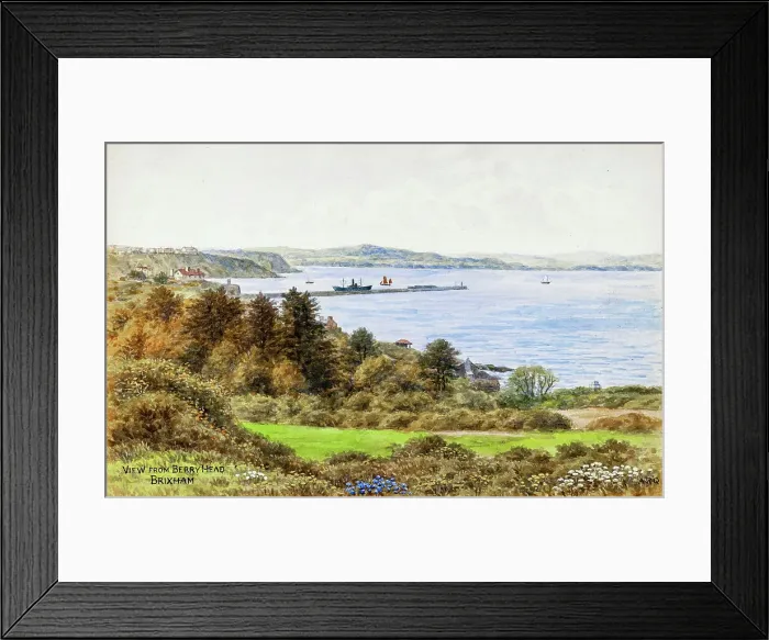 Framed Print : View from Berry Head, Brixham, Devon Framed Print : View from Berry Head, Brixham, Devon
