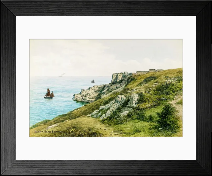 Framed Print : Berry Head, Brixham, Devon Framed Print : Berry Head, Brixham, Devon