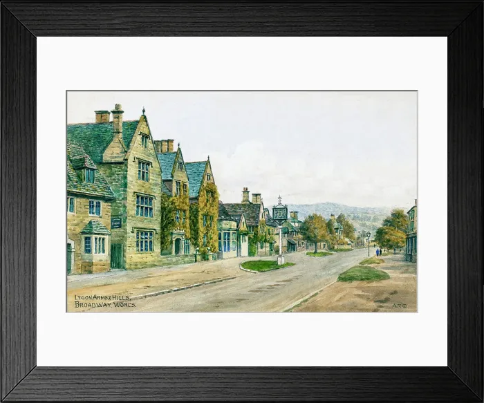 Framed Print : Lygon Arms, Broadway, Worcestershire