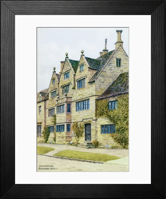 Framed Print : Tudor House, Broadway, Worcestershire Framed Print : Tudor House, Broadway, Worcestershire