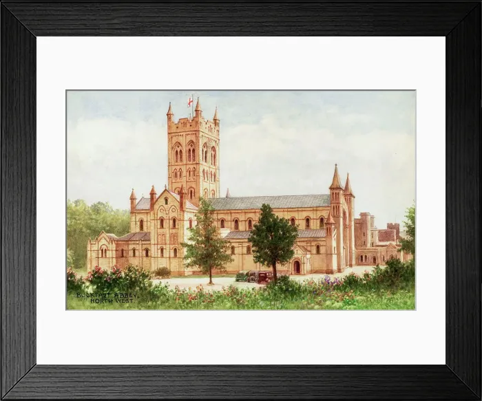 Framed Print : Buckfast Abbey, Dartmoor, Devon Framed Print : Buckfast Abbey, Dartmoor, Devon