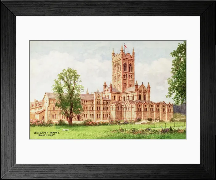 Framed Print : Buckfast Abbey, Dartmoor, Devon Framed Print : Buckfast Abbey, Dartmoor, Devon