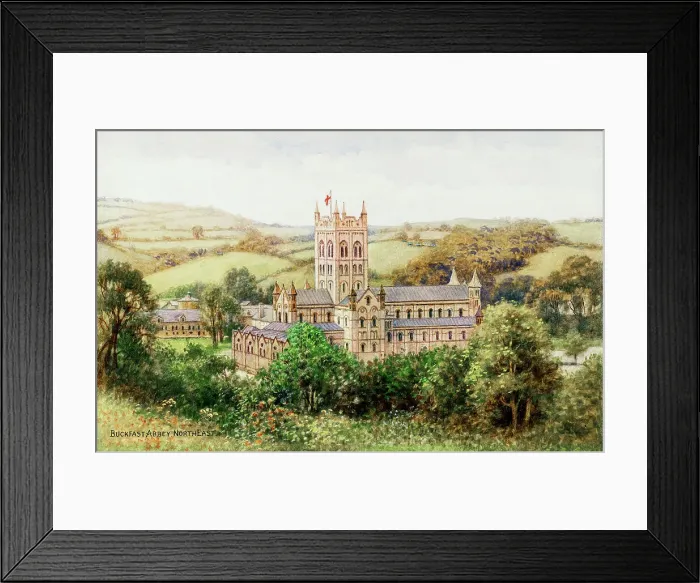 Framed Print : Buckfast Abbey, Dartmoor, Devon Framed Print : Buckfast Abbey, Dartmoor, Devon