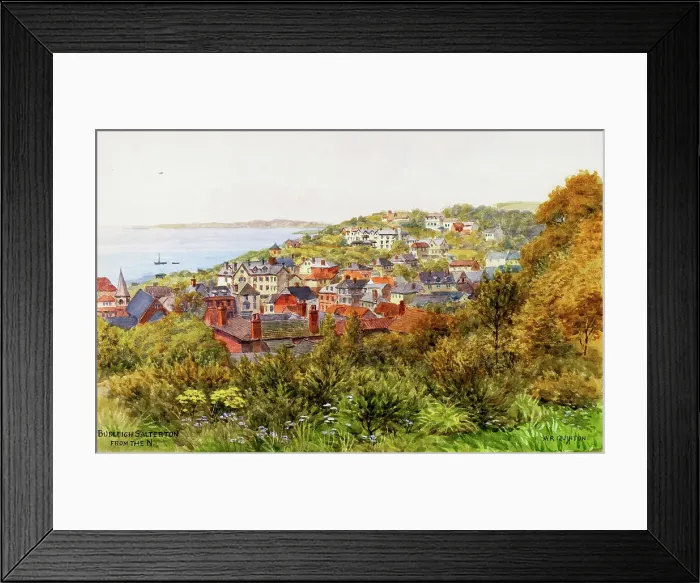 Framed Print : Budleigh Salterton, East Devon Framed Print : Budleigh Salterton, East Devon