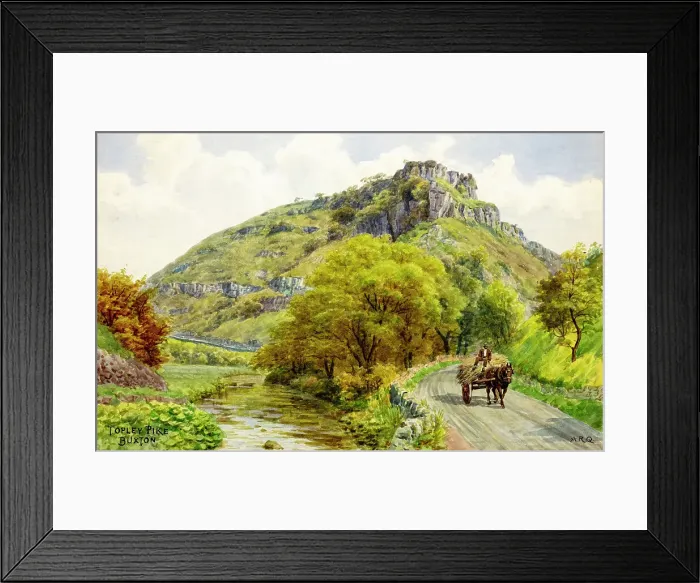 Framed Print : Topley Pike, Buxton, Derbyshire Framed Print : Topley Pike, Buxton, Derbyshire