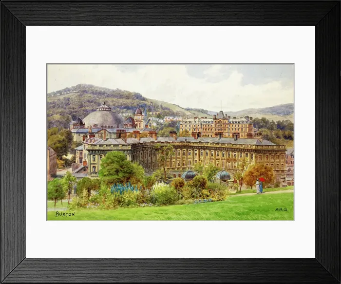 Framed Print : Buxton, Derbyshire Framed Print : Buxton, Derbyshire