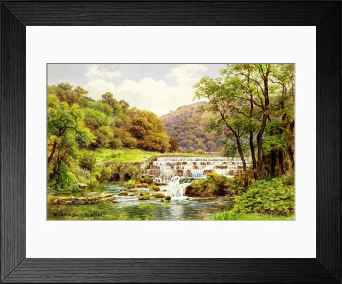 Framed Print : Monsal Dale, Buxton, Derbyshire Framed Print : Monsal Dale, Buxton, Derbyshire