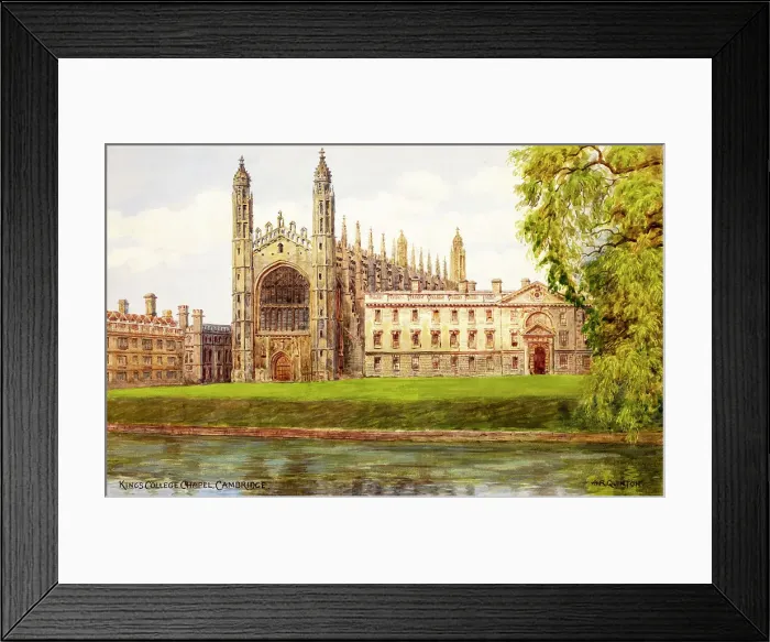 Framed Print : Cambridge - King's College Chapel Framed Print : Cambridge - King's College Chapel