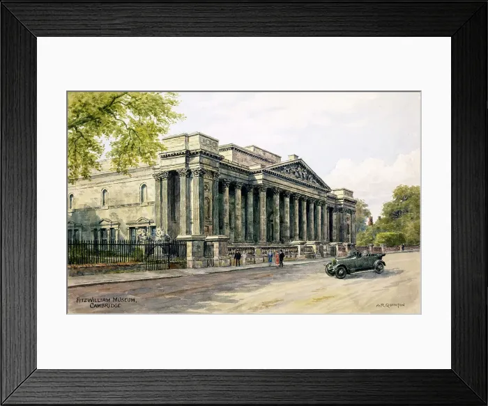 Framed Print : Cambridge - Fitzwilliam Museum Framed Print : Cambridge - Fitzwilliam Museum