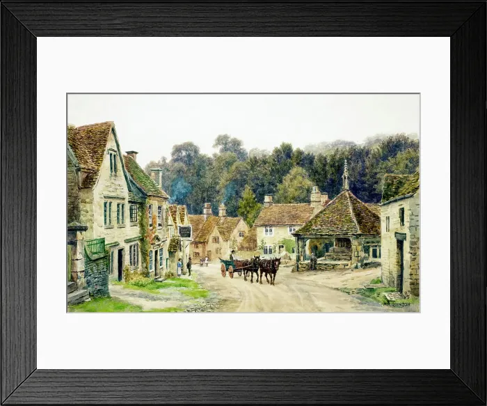 Framed Print : Castle Combe, Wiltshire