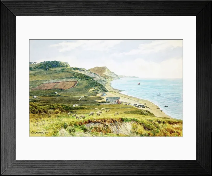 Framed Print : Charmouth, Dorset Framed Print : Charmouth, Dorset