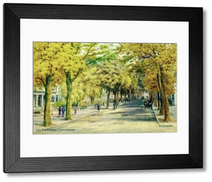 Framed Print : The Promenade, Cheltenham, Gloucestershire Framed Print : The Promenade, Cheltenham, Gloucestershire