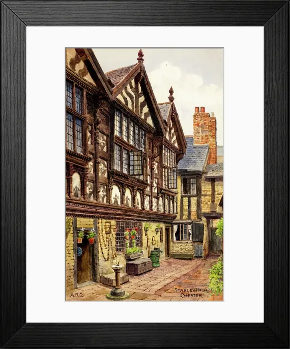 Framed Print : Stanley Palace, Chester, Cheshire Framed Print : Stanley Palace, Chester, Cheshire