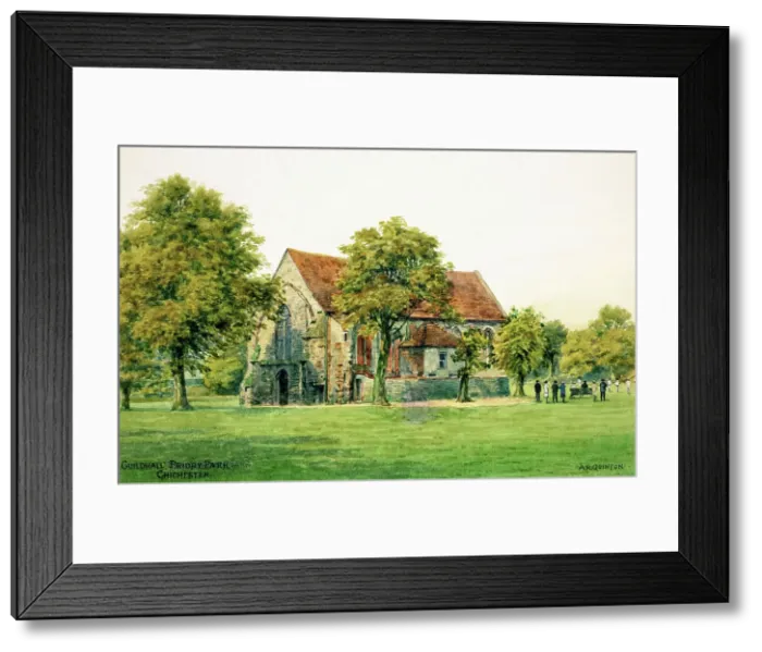 Framed Print : Guildhall, Priory Park, Chichester, West Sussex Framed Print : Guildhall, Priory Park, Chichester, West Sussex