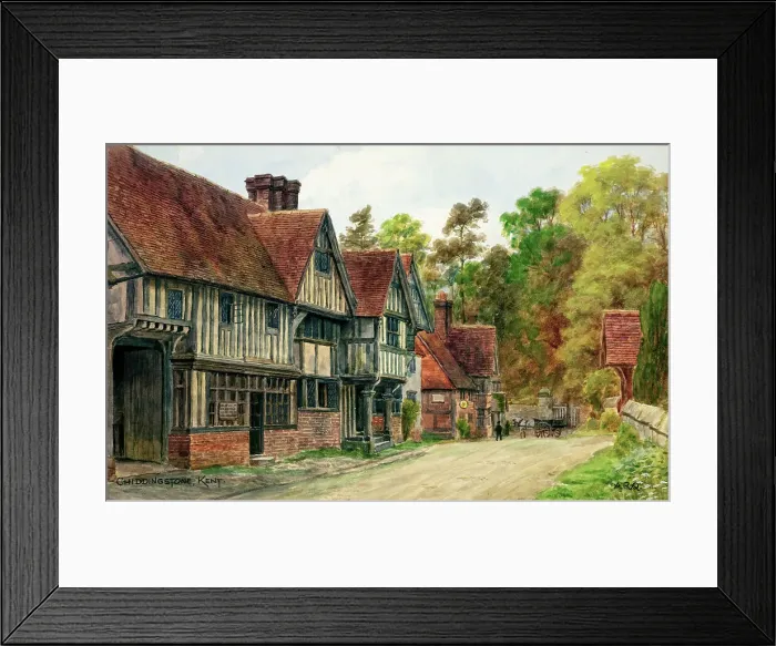 Framed Print : Chiddingstone, near Tonbridge, Kent Framed Print : Chiddingstone, near Tonbridge, Kent