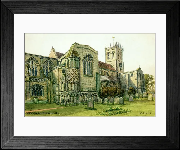 Framed Print : Christchurch Priory, Christchurch, Dorset Framed Print : Christchurch Priory, Christchurch, Dorset