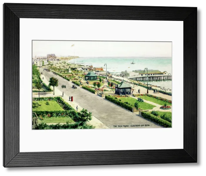 Framed Print : Sea Front, Clacton on Sea, Essex Framed Print : Sea Front, Clacton on Sea, Essex