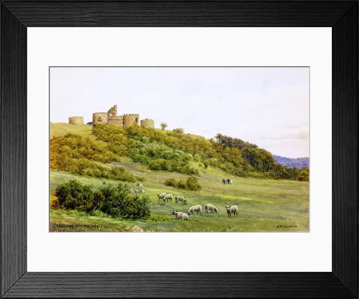 Framed Print : Walton Castle, Clevedon, Somerset Framed Print : Walton Castle, Clevedon, Somerset