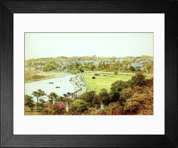 Framed Print : Clevedon, Somerset Framed Print : Clevedon, Somerset
