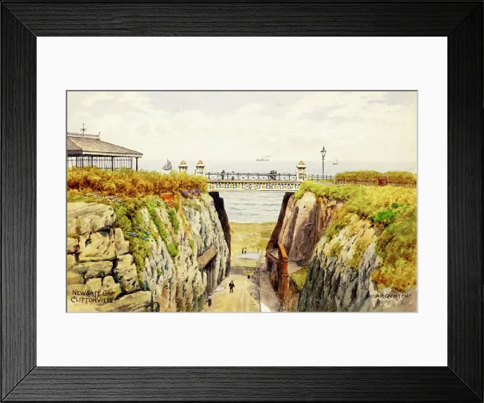 Framed Print : Newgate Gap, Cliftonville, Margate, Kent Framed Print : Newgate Gap, Cliftonville, Margate, Kent