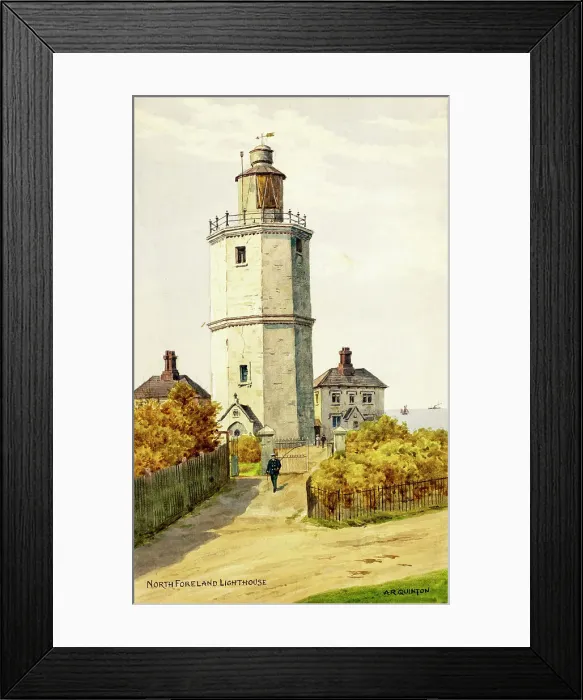 Framed Print : North Foreland Lighthouse, Cliftonville, Margate, Kent Framed Print : North Foreland Lighthouse, Cliftonville, Margate, Kent