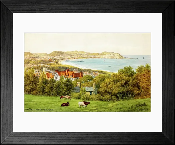 Framed Print : The Bay, Colwyn Bay, Clwyd, North Wales Framed Print : The Bay, Colwyn Bay, Clwyd, North Wales